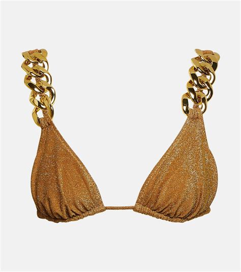Same Gold Chain Bikini Top Same