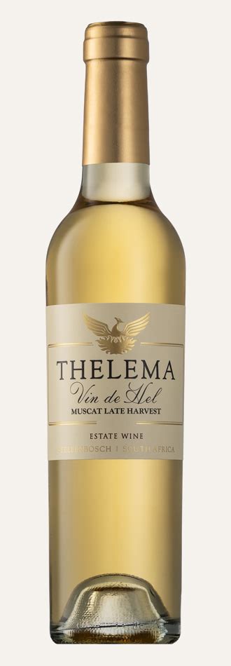 Thelema Vin De Hel Muscat Late Harvest 375ml 2021 Thelema