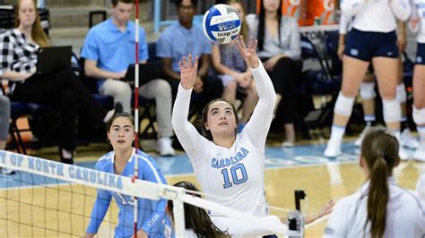 UNC Volleyball Knocks Off Colgate for Second Win of 2019 - Chapelboro.com