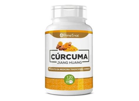 Cúrcuma Longa Açafrão Da Terra 120 Cápsulas De 500mg Em Promoção é No Buscapé