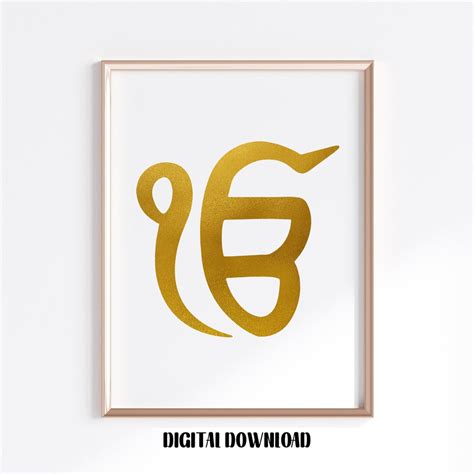 Ek Onkar Ik Onkar One God Symbol Of The Sikh Faith Sikh Indian Wedding