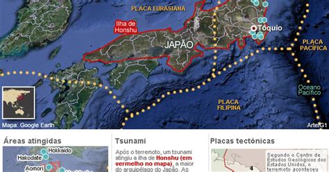 G Entenda O Terremoto Que Atingiu O Jap O Not Cias Em Tsunami No