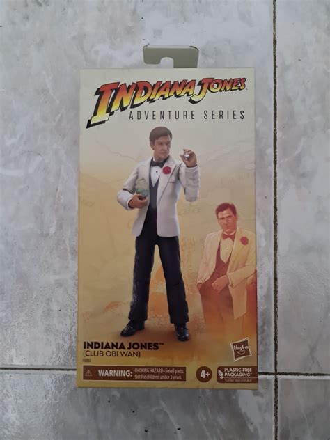 Indiana Jones Club Obi Wan Temple Of Doom Adventure Series Inches