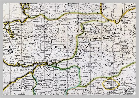 1749 - Map Of Lancashire by Emanuel Bowen– I Love Maps