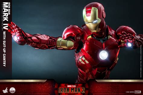 Hot Toys Qs Iron Man Iron Man Mark Iv With Suit Up Gantry Acaretoys