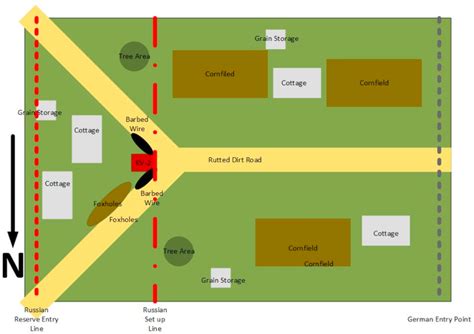 Map Battle of Raseiniai - Warlord Games