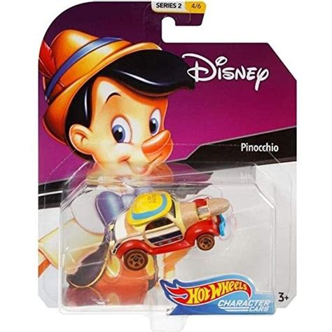 Hot Wheels Disney Carros Personagens Pinocchio No Shoptime