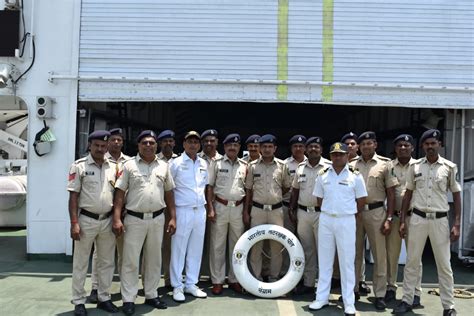 Indian Coast Guard Goa Conducts Training For Marine Police Personnel