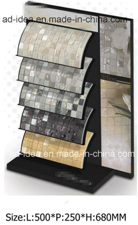 Wholesale Retail Floor Standing Ceramic Tile Floor Stand Metal