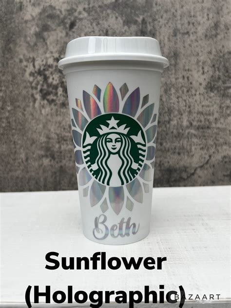 Starbucks Reusable Cup Personalised Hot Coffee Cup Etsy UK
