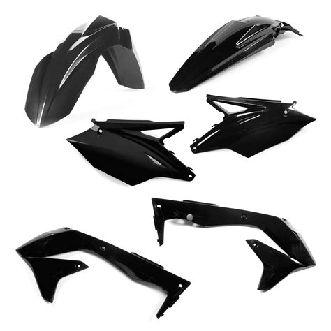 Kit Plastiques ACERBIS Moto Cross KAWASAKI KXF 450 Noir 2018 Kutvek