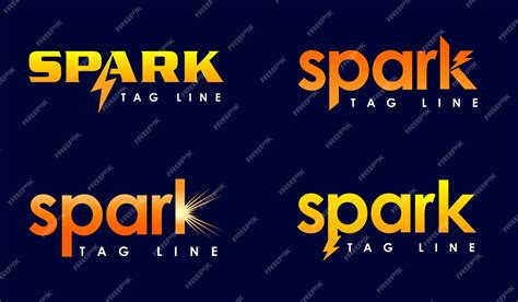 Premium Vector Spark Logo