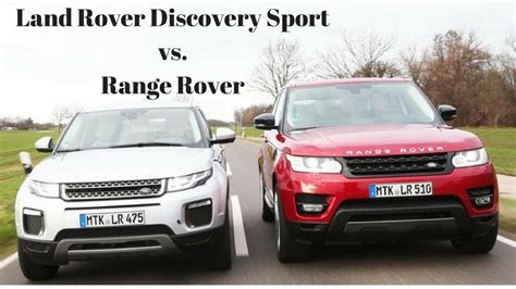 WOW Land Rover Discovery Sport Vs Range Rover Evoque Im Test Go IT