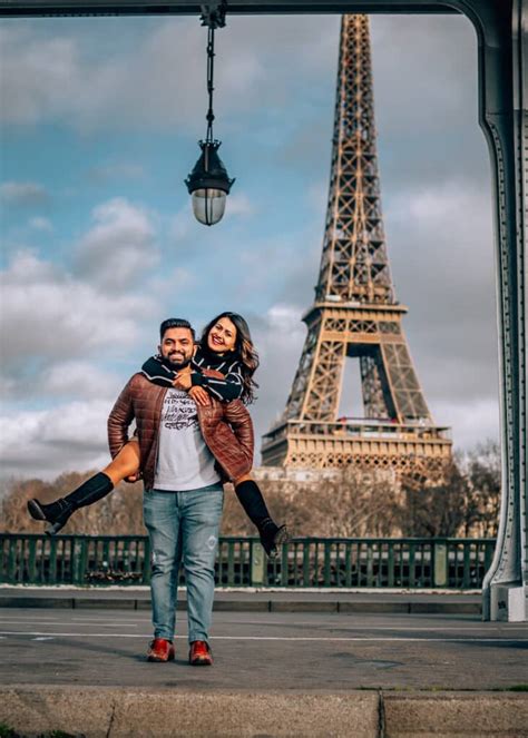 Eiffel Tower Photoshoot Plan A Romantic Couple Session Paris Photoshoot