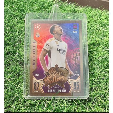 Thẻ bóng đá Jude Bellingham Star Ballers Limited Edition Topps Match