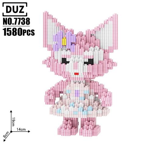 DUZ Magic Block Конструктор 3D из миниблоков "Лиса" "Линабелль Дисней ...