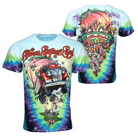 Allman Brothers Band T Shirt Allman Brothers Allman Brothers Band Tie Dye T Shirt