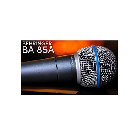 Behringer BA 85A Dynamic Mic - BePro Music