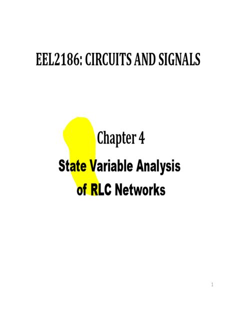 Chapter 4 Slides | PDF | Electrical Network | Electrical Engineering