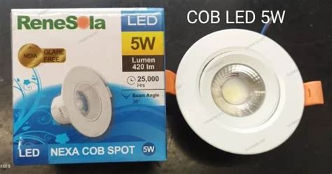 Renesola W Cob Led Down Light Round At Best Price In Mumbai Id