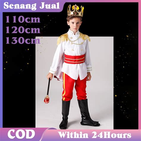 jual kostum pangeran anak laki laki kostum kerajaan anak baju adat