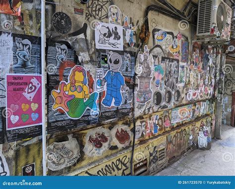 Colorful Graffitis on the Walls in Manhattan Editorial Image - Image of ...