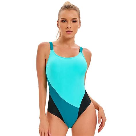 Backless One Piece Bikini Women Sports Competition Training Pet