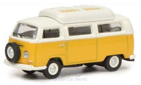 Modellautos Volkswagen T Schuco A Camper Gelb Weiss Mit