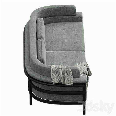Contempo Sofa By Dantone Home Sofa 3d Model