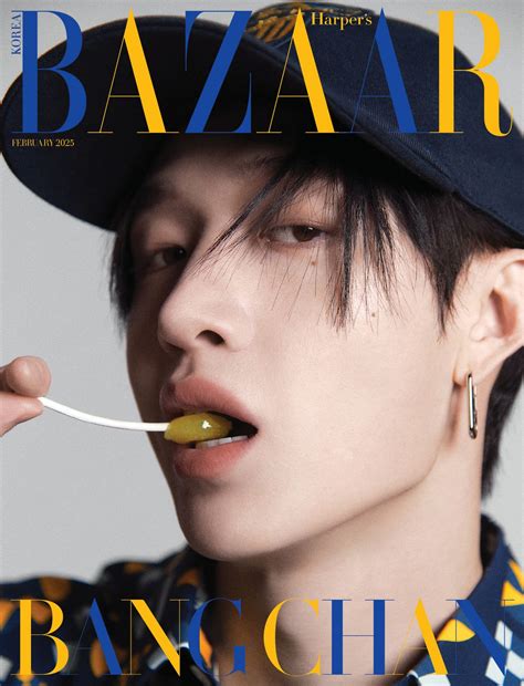 kenal lebih dekat bang chan stray kids  pemotretan harpers bazaar