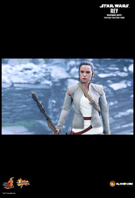 Hot Toys MMS Star Wars The Force Awakens Th Scale Rey Resistance Outfit
