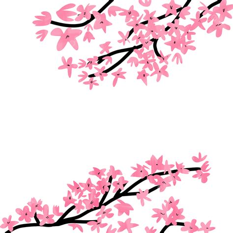 Bunga Sakura Png Image Bunga Sakura Bunga Sakura Flower Png Image For Free Download