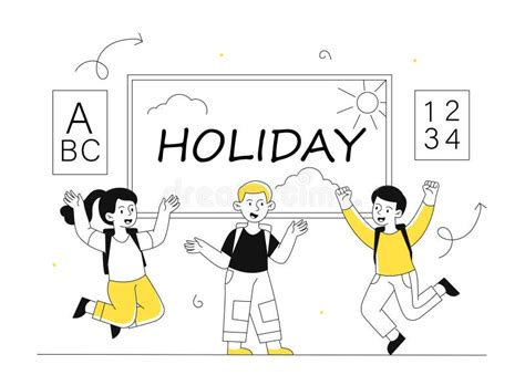 End School Line Drawing Stock Illustrations 150 End School Line