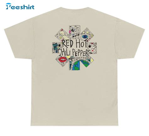 Red Hot Chili Peppers Shirt Arcadium Alternative Rock Funk Tee Tops Short Sleeve