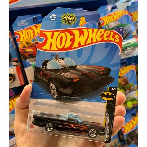 Hot Wheels Batman TV Series Batmobile Lote G 2022 Shopee Brasil