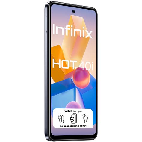 Telefon Mobil Infinix Hot I Gb Ram Gb G Black Emag Ro
