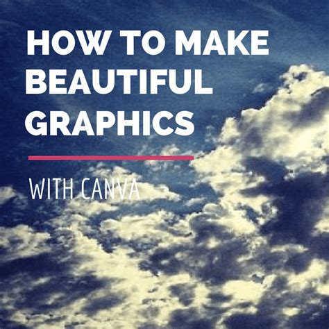 How to Use Canva to Create Beautiful Graphic Images, Infographics, and ...