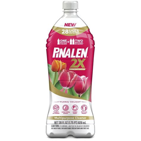 Pinalen 2X Max Aromas Multipurpose Cleaner Floral Delight Scent 28 Fl