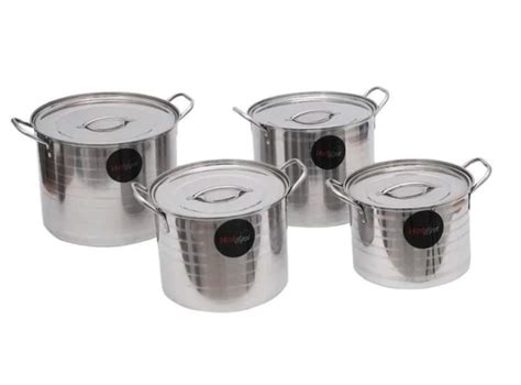 Set Ollas Tapa Acero Inoxidable Hot Spot Lts