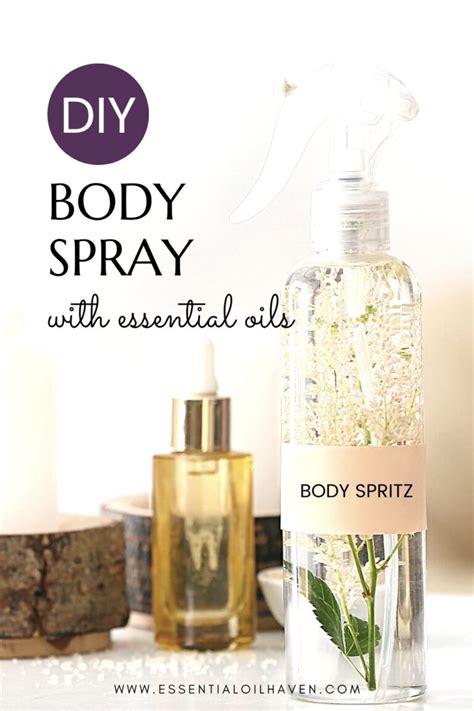 Diy Body Spray With Essential Oils How To Make Body Spray