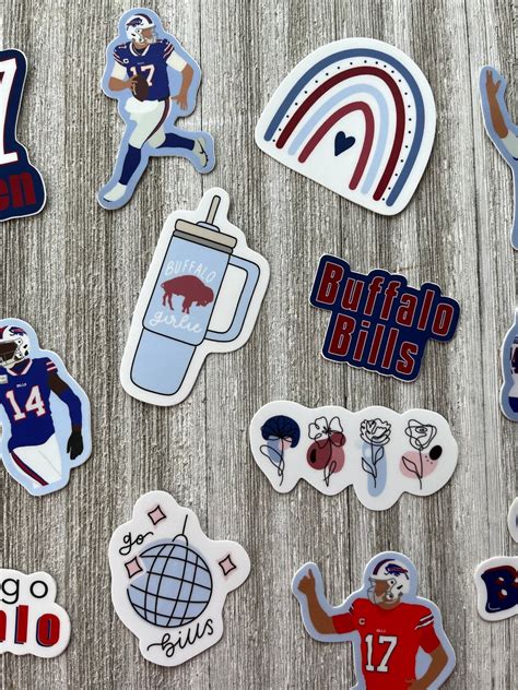 Buffalo Bills Stickers Cute Buffalo Bills Accessories Buffalo Girl ...