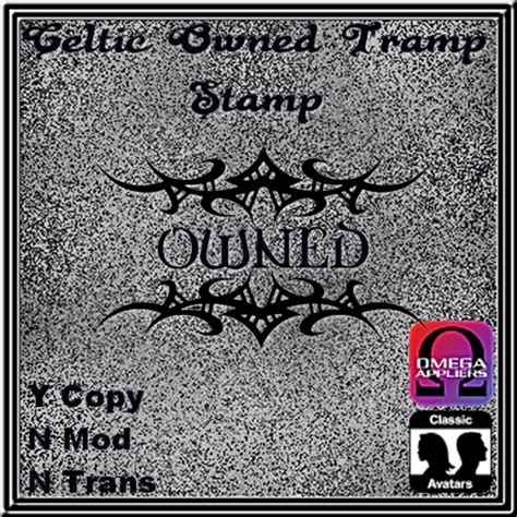 Second Life Marketplace - Owned Tramp Stamp BOXED