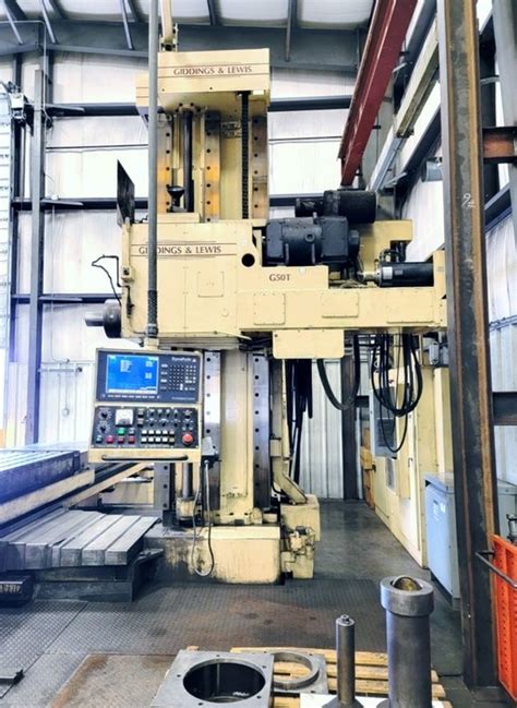 Used Boring Mills For Sale G L Cnc Hbm Model G T Cnc Horizontal