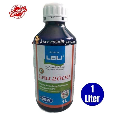 Pupuk Cair Leili Liter Lazada Indonesia