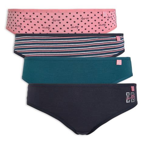 4 Pack Bikini Panties 3148215 Identity