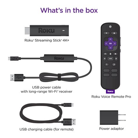 Buy Roku Streaming Stick 4k Streaming Device 4khdrdolby Vision With