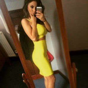 Clothing Yellow Dress Shoulder Waist Porn Pic