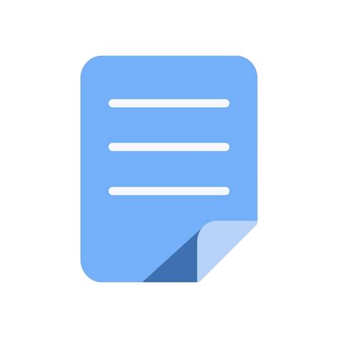 premium vector document icon design vector template