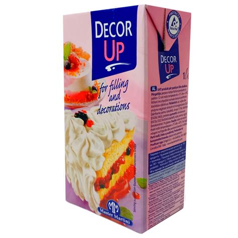 Купить сливки растительные кондитерские Decor Up 1 л ТМ Master Martini ...