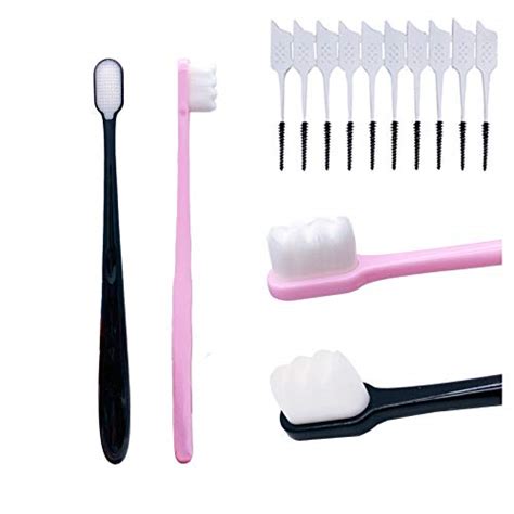 2 Pc Extra Soft Toothbrush for Sensitive Gums, Manual Toothbrush with